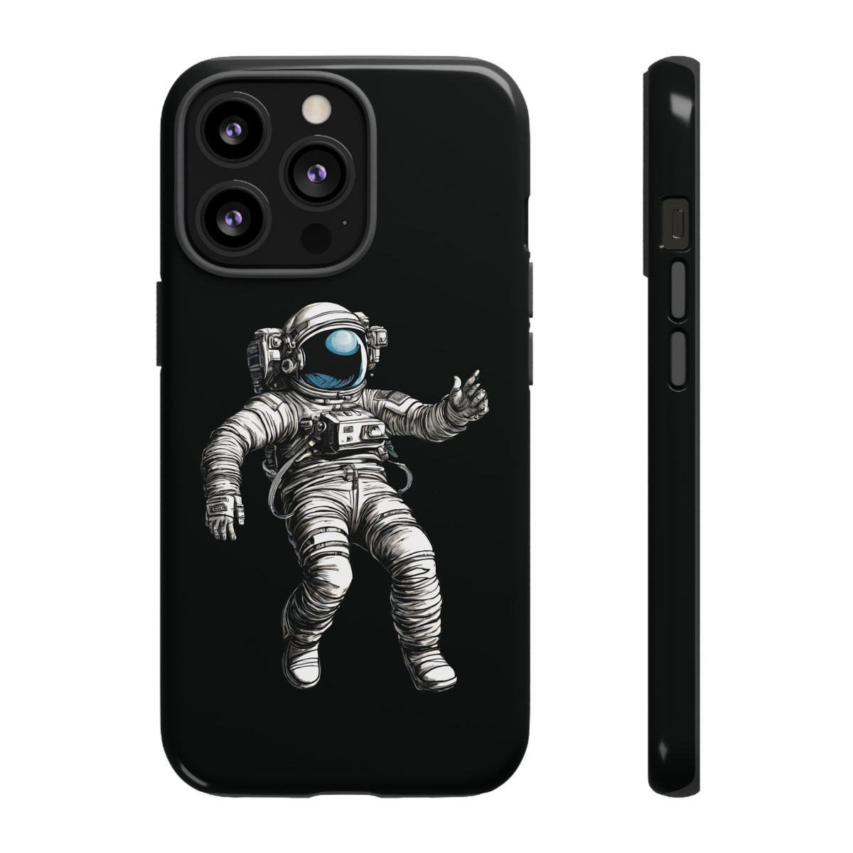 space art astronaut phone case-Space Art Astronautb iPhone