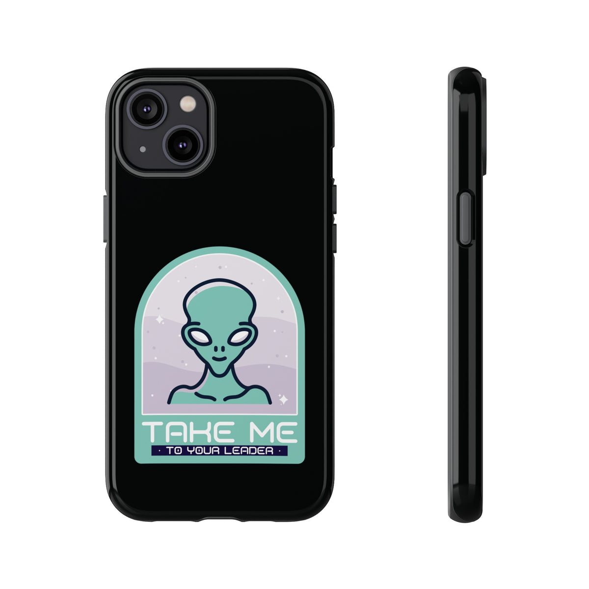 Take Me to Your Leader Sci-Fi Mobile Cover