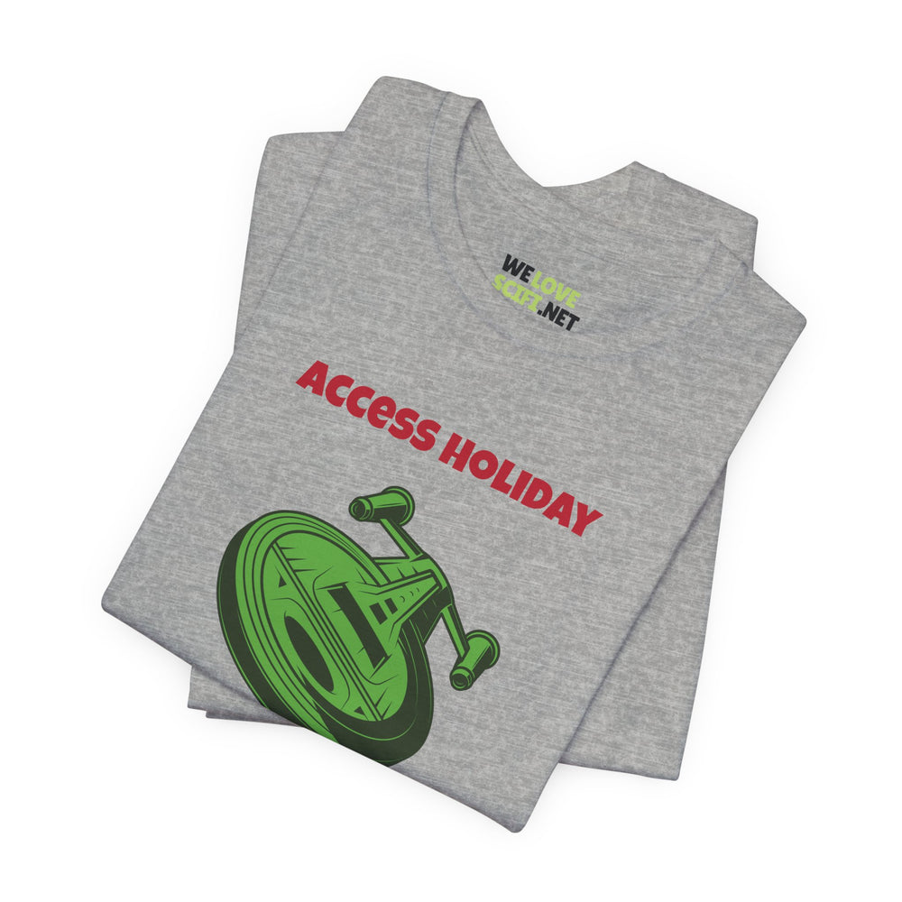 Holiday Protocols Funny Christmas Unisex Tee-welovescifi.net