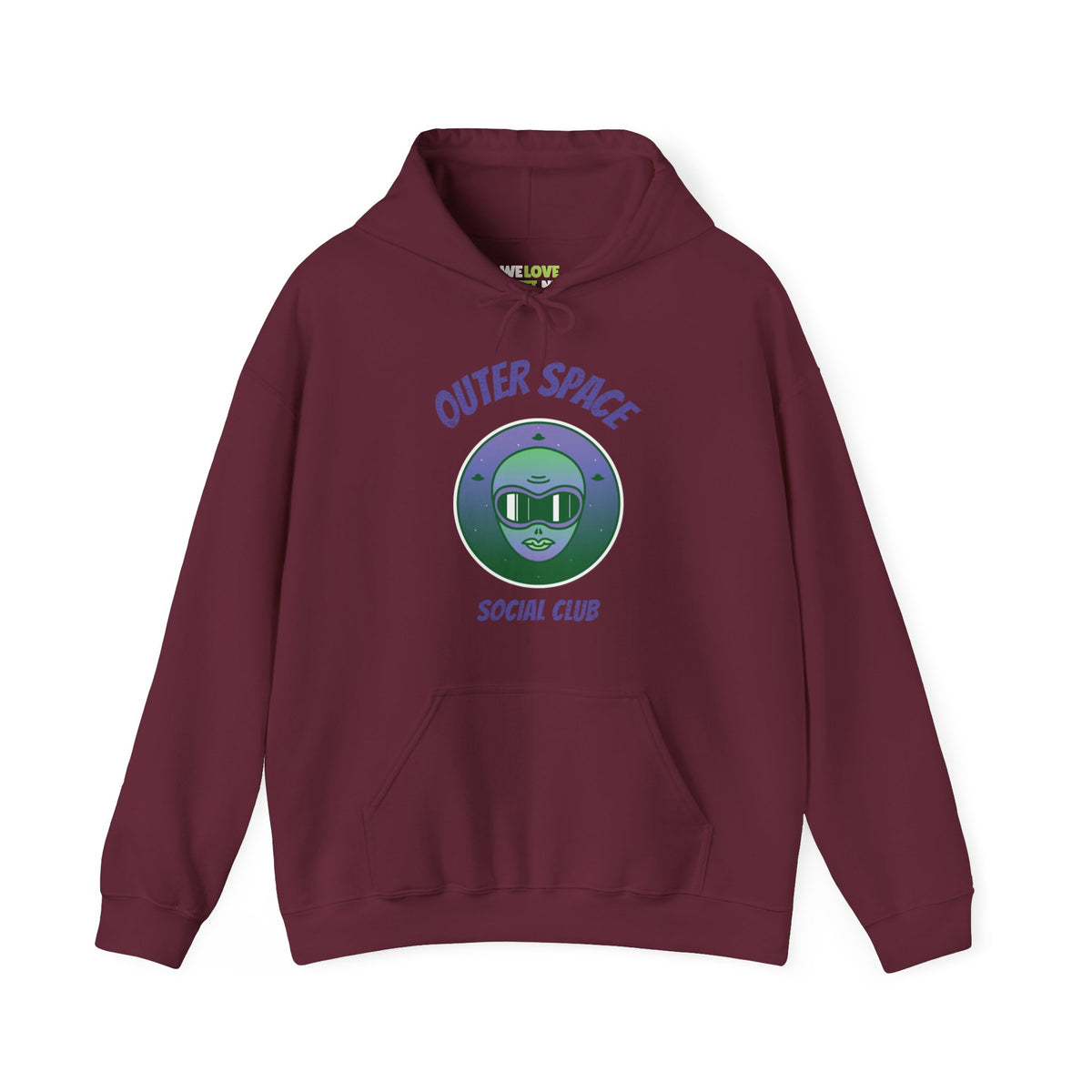 Outer Space Social Club UFO Sci-Fi Hoodie – We Love Sci-Fi