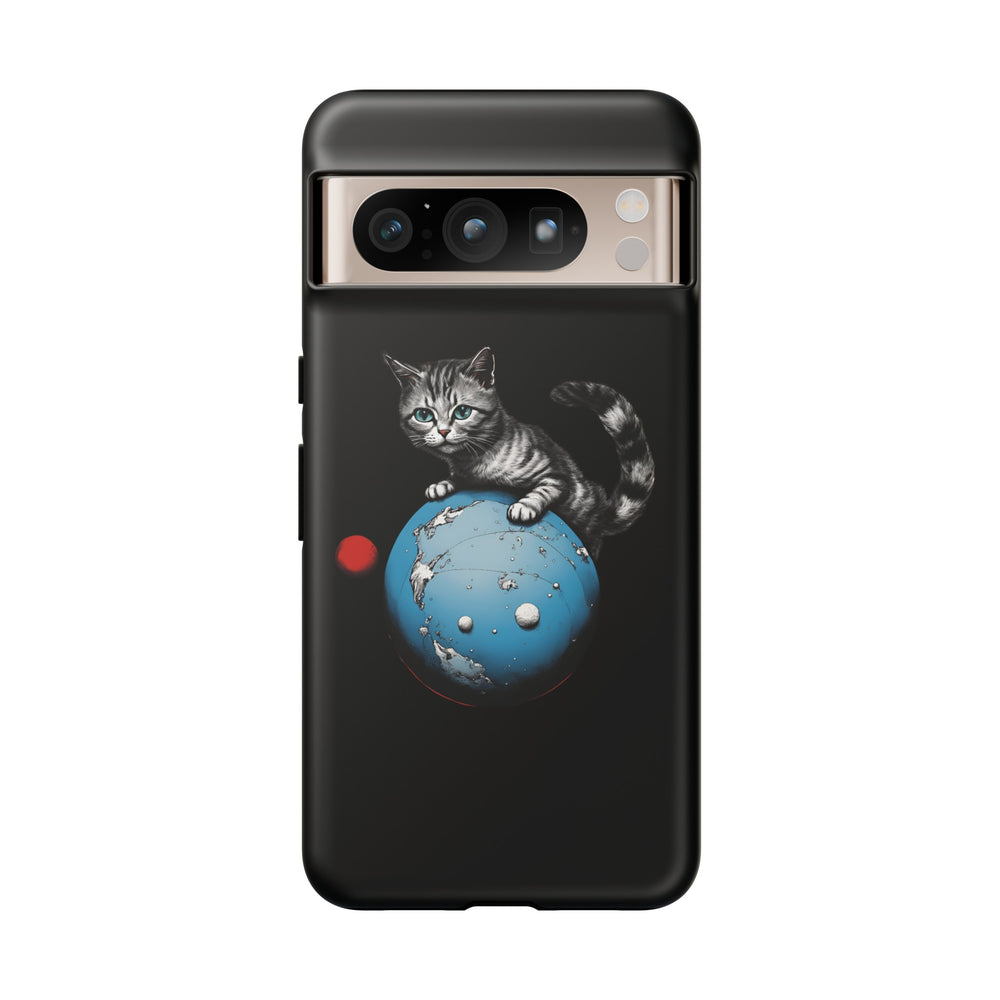 Spaceplayer Cat 3 Tough Google Pixel Mobile Cases