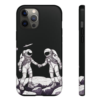 SpaceArt Astronaut Tough iPhone Cases