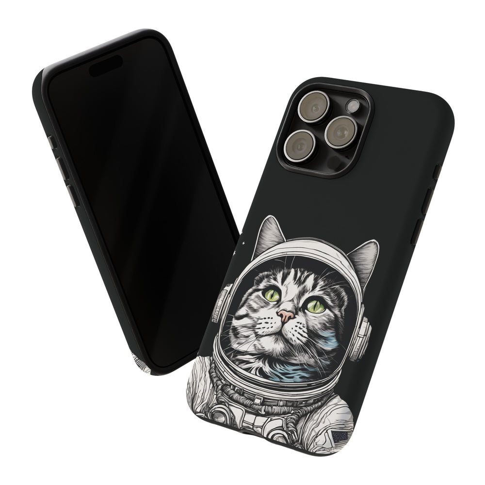 SpaceCat Tough iPhone Mobile Cases - WeLoveSciFi