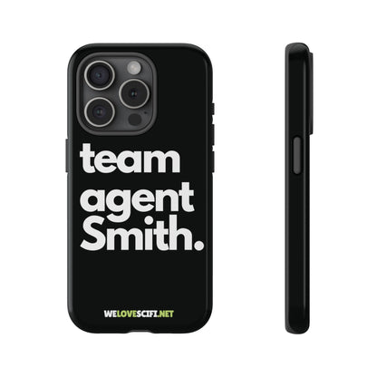 Team Agent Smith Supervillain Tough iPhone Mobile Cases