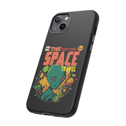 Sci-Fi Phone Case | Space Travel Comic UFO iPhone Cover