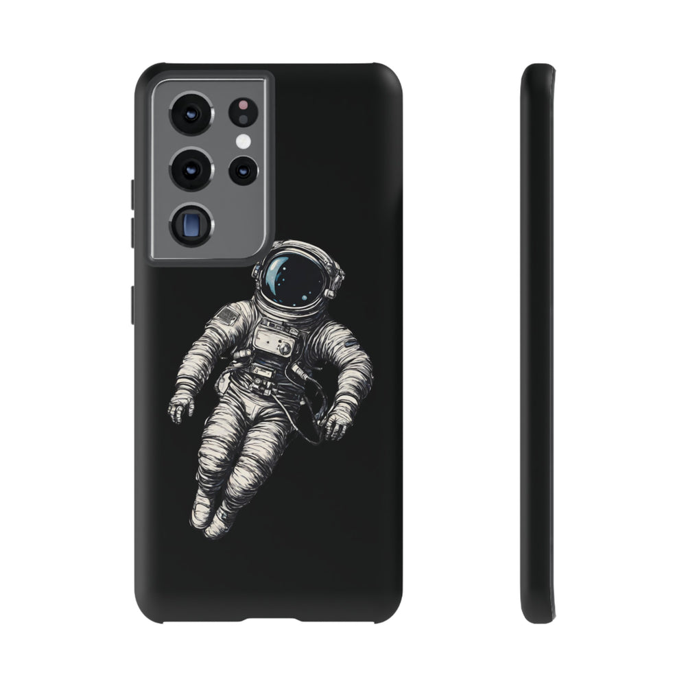 Floating Astronaut SpaceArt Tough Samsung Galaxy Mobile Case