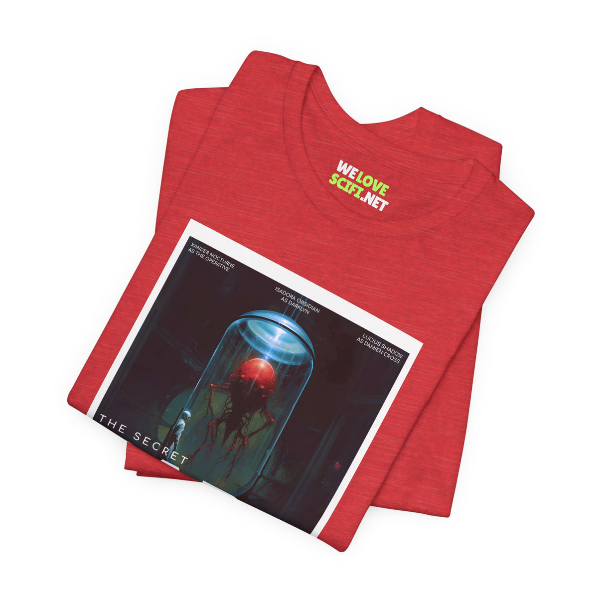 The Secret Dark Lab Retro Sci-Fi T-Shirt | We Love Sci-Fi