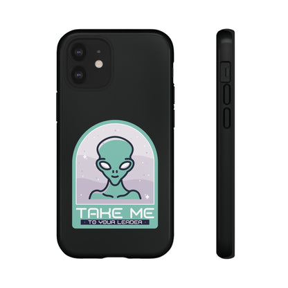 Take Me to Your Leader Sci-Fi Mobile Cover