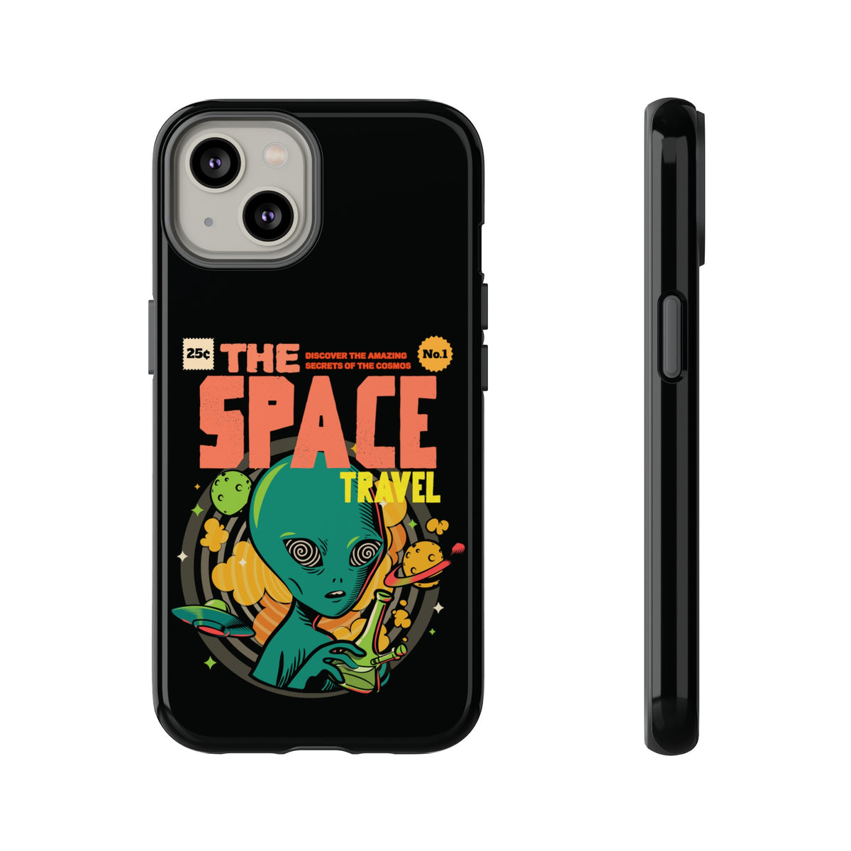 Sci-Fi Phone Case | Space Travel Comic UFO iPhone Cover