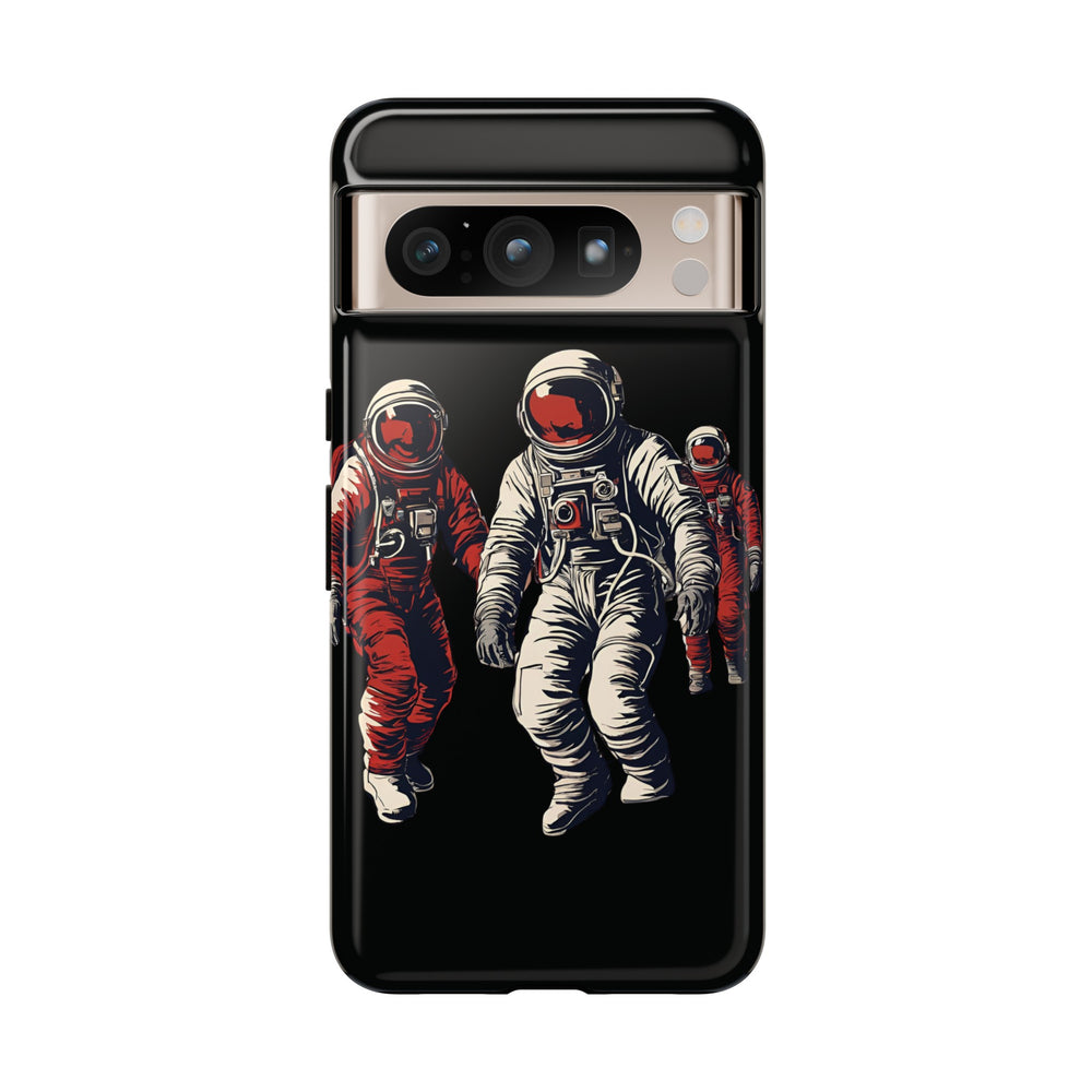 Astronaut In Red Tough Google Pixel Mobile Cases-welovescifi