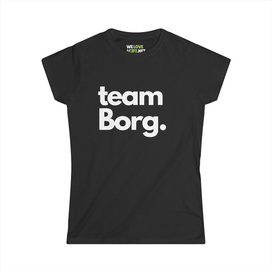 Team Borg Supervillain Sci-Fi Woman's Tee | WeLoveSciFi