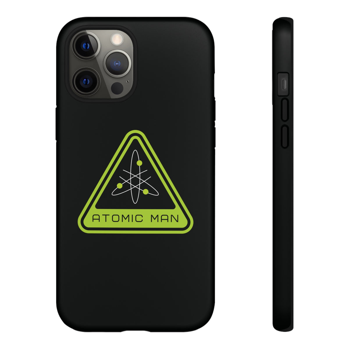 Atomic Man Retro Sign Sci-Fi Tough iPhone Mobile Cases