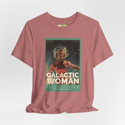 Galactic Woman Retro Sci-Fi T-Shirt-welovescifi.net