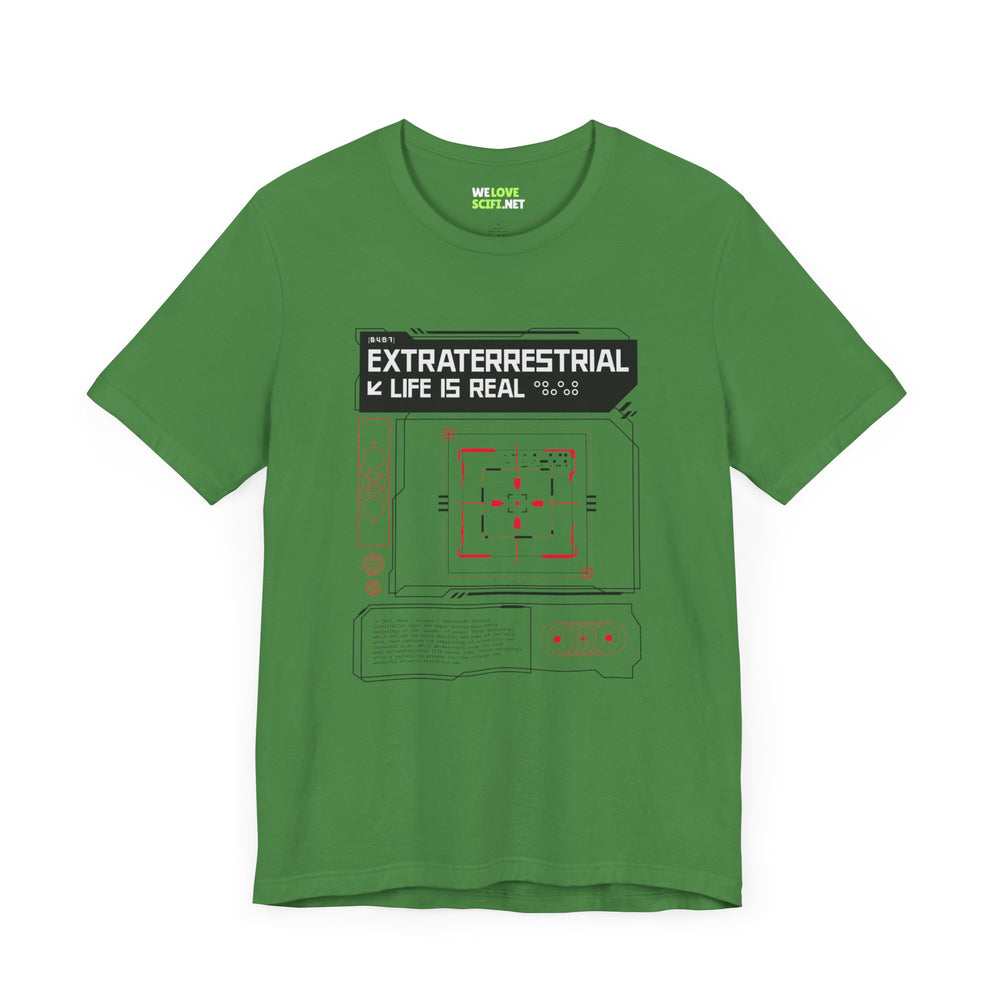 Exraterrestrial Life Is Real UFO Sci-Fi T-Shirt-welovescifi