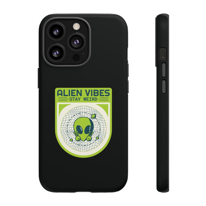 Stay Weird UFO Sci Fi Tough iPhone Mobile Cases WeLoveSciFi