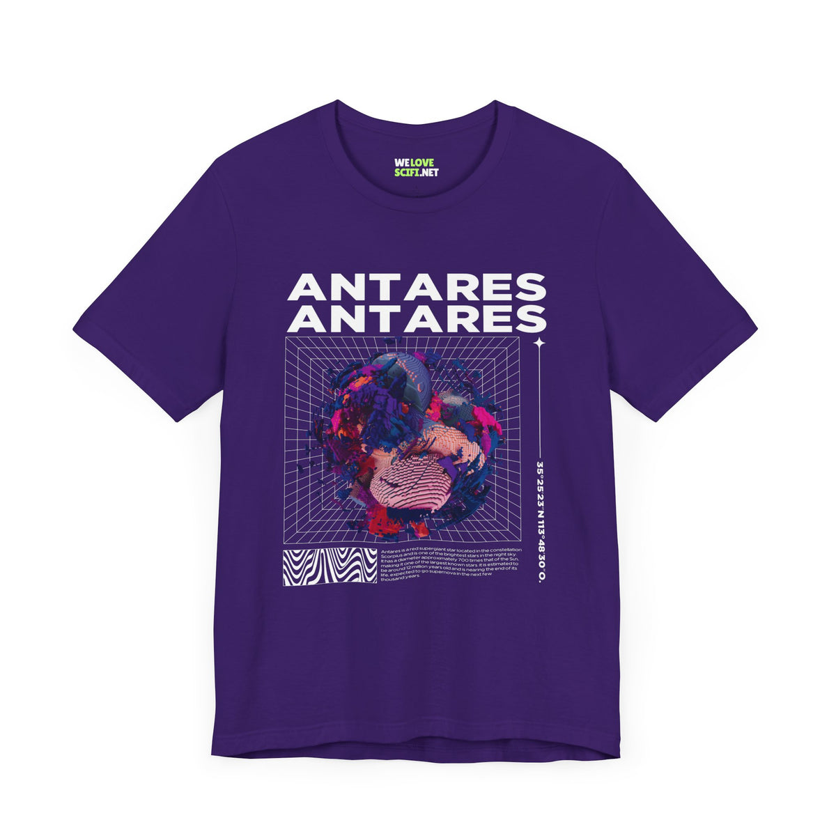 Antares Star Sci-Fi T-Shirt-welovescifi.net