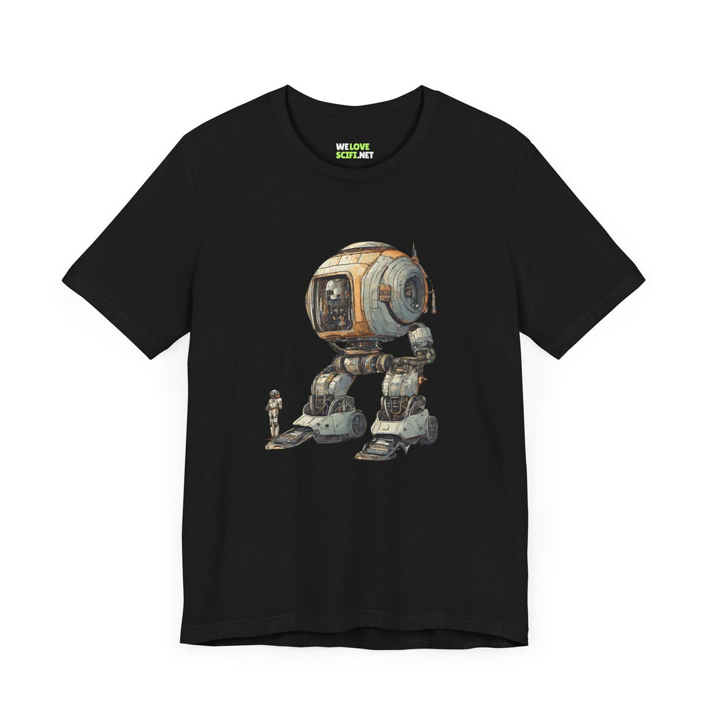 Let's Take a Ride Robot SpaceArt Sci-Fi T-Shirt WeLoveSciFi