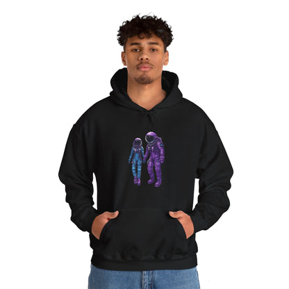 Spacedate No2 Spaceart Sci-Fi Hoodie - We Love Sci-Fi