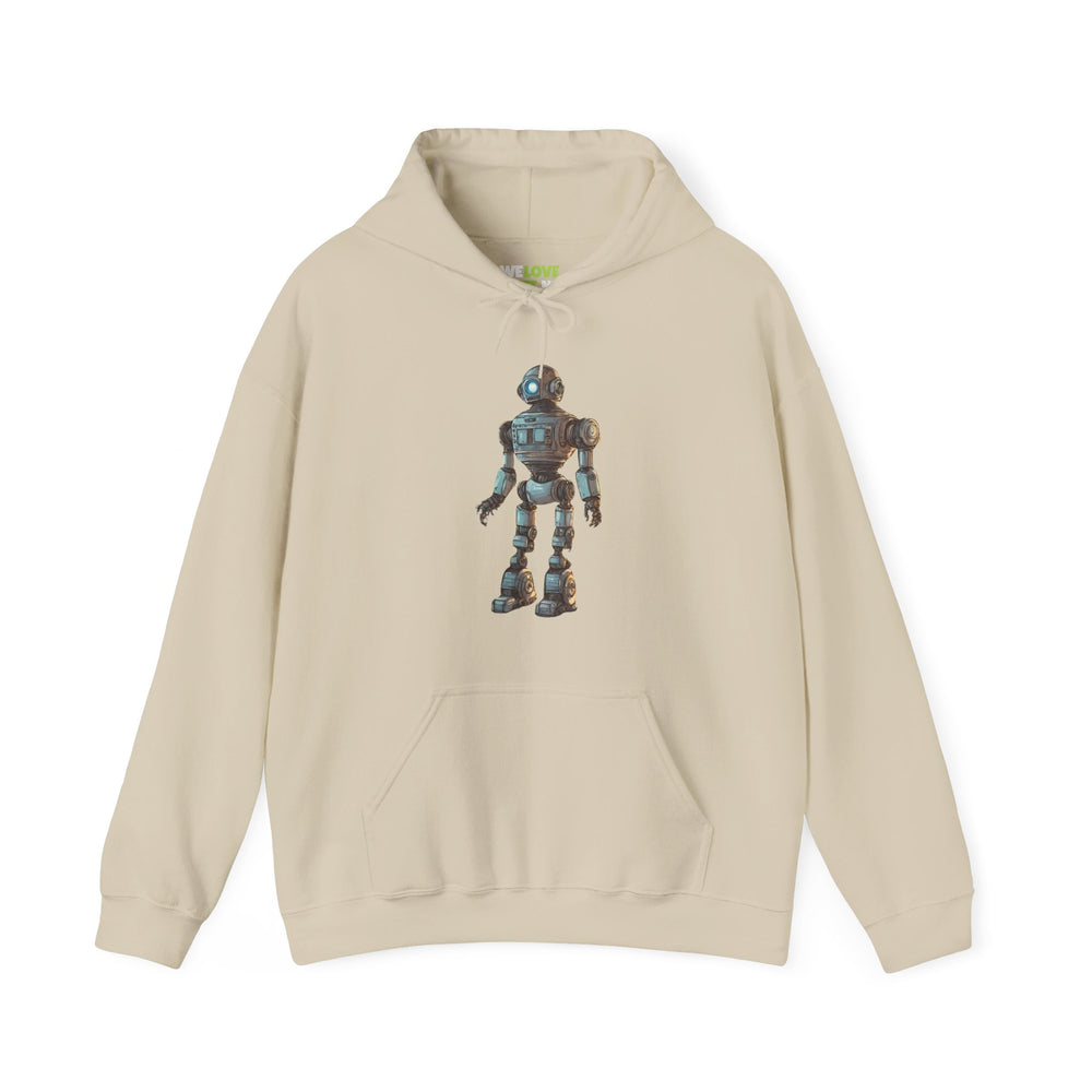 sci-fi hoodie-Hey Human Robot Spaceart Sci-Fi Hoodie