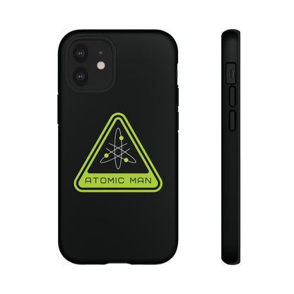 Atomic Man Retro Sign Sci-Fi Tough iPhone Mobile Cases