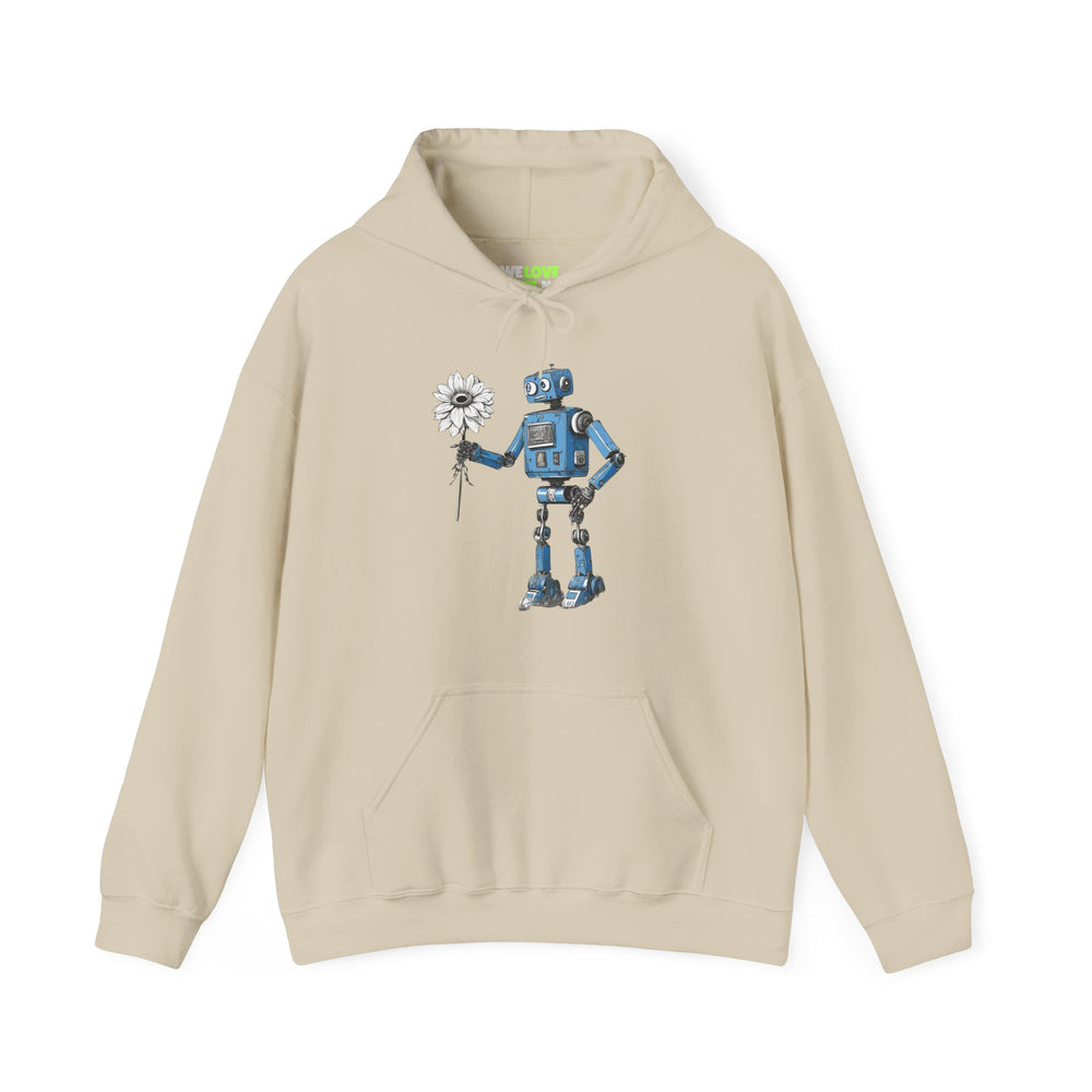 Robot Space Art Hoodie | Maybe Baby Sci-Fi Hoodie