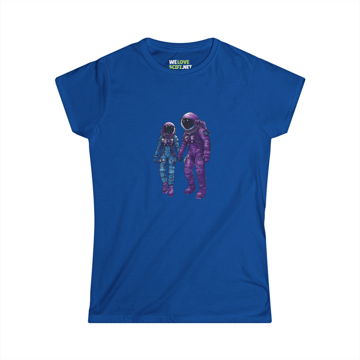 Space Art Tee Astronaut Woman's T-Shirt | SpaceDate No.2