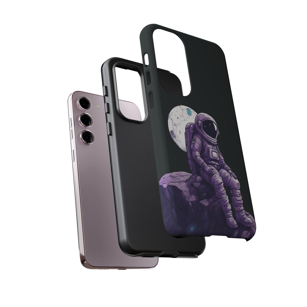 Art Samsung Galaxy Mobile Cases Still Waiting Astronaut