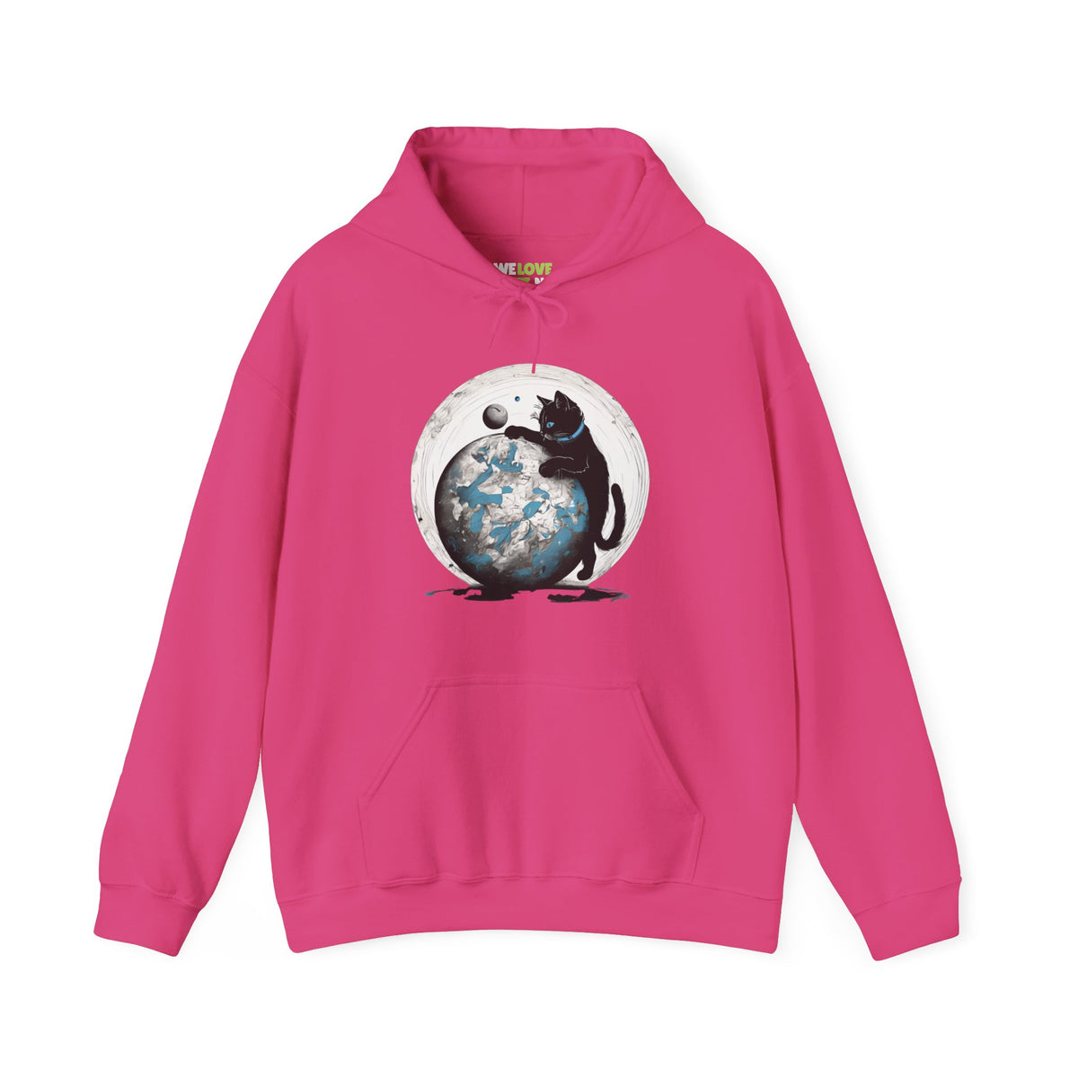 Space Player Cat Sci-Fi Hoodie - We Love Sci-Fi