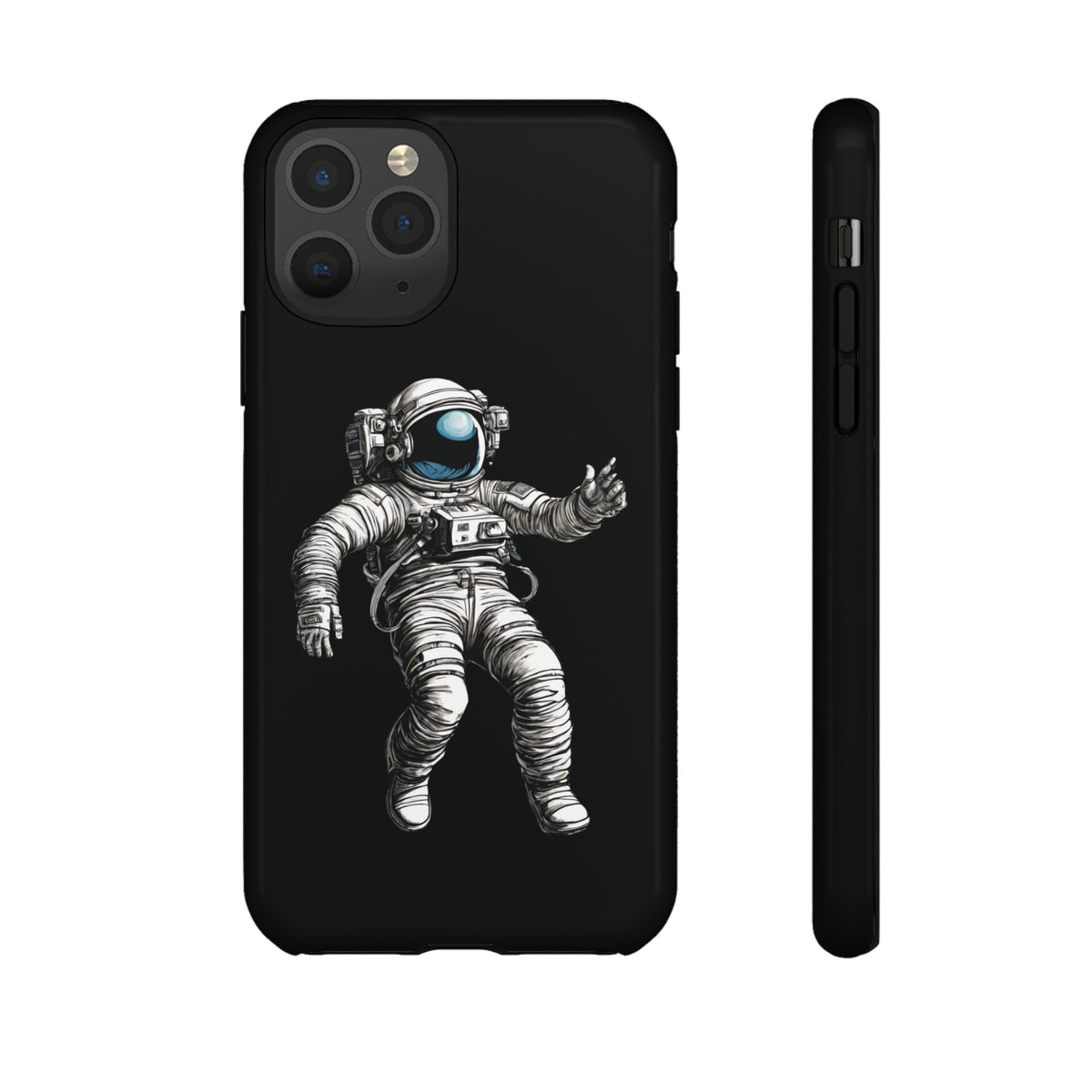 space art astronaut phone case-Space Art Astronautb iPhone