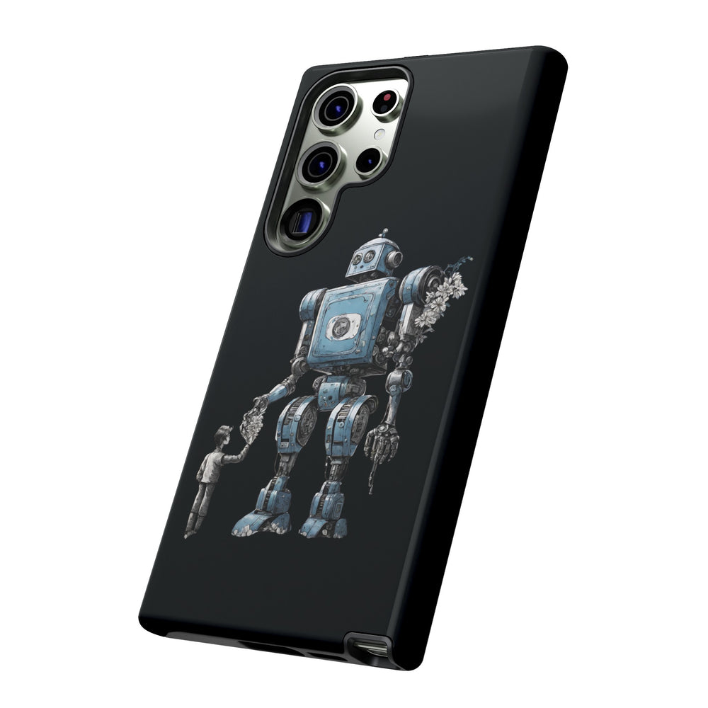 Robot Space Art Samsung Galaxy Case: Tough & Stylish