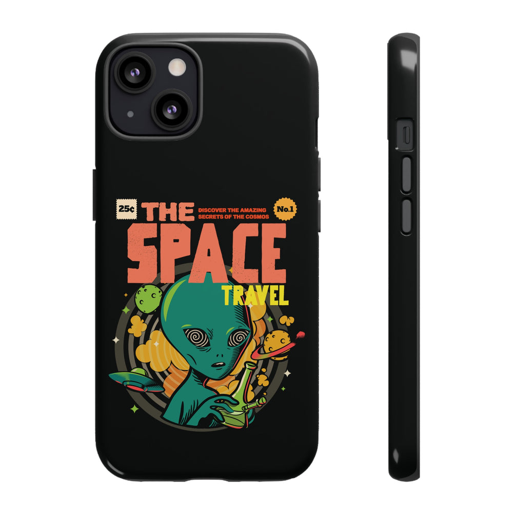 Sci-Fi Phone Case | Space Travel Comic UFO iPhone Cover