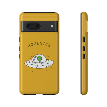 Funny UFO Google Pixel Cases Homesick Sci-Fi Design