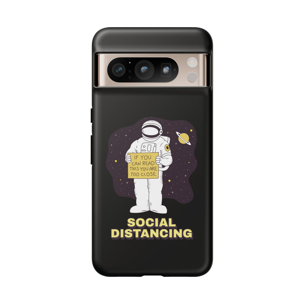 Social Distancing Astronaut Pixel Case