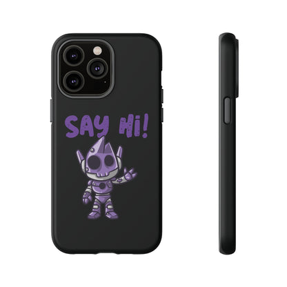 Funny UFO iPhone Cases | Say Hi Sci-Fi Tough Mobile Covers