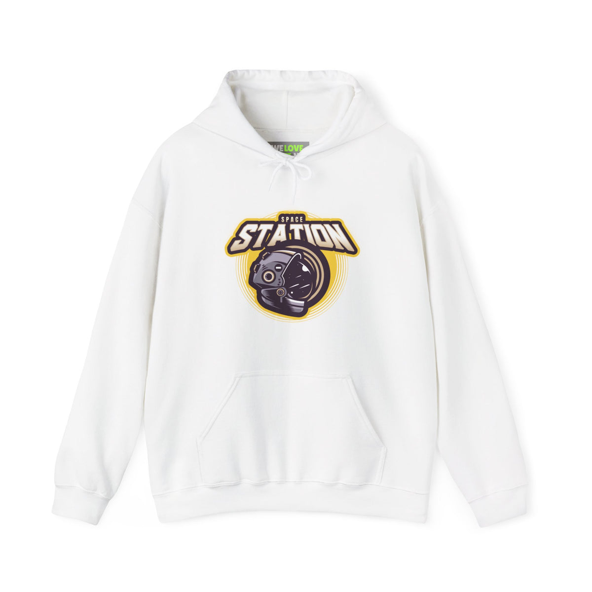 Space Station Hoodie | Sci-Fi Astronaut Design