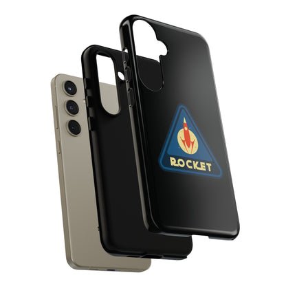 Retro Sci Fi Phone Case | Rocket Retro Sign Samsung Galaxy