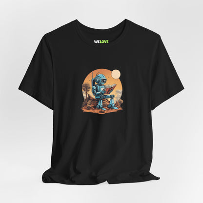 Learn About Humans Space Art Sci-Fi T-Shirt | WeLoveSciFi