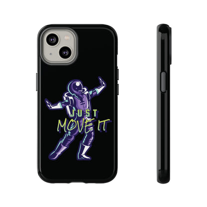 Astronaut iPhone Case Just Move It Sci-Fi Tough Mobile Cases