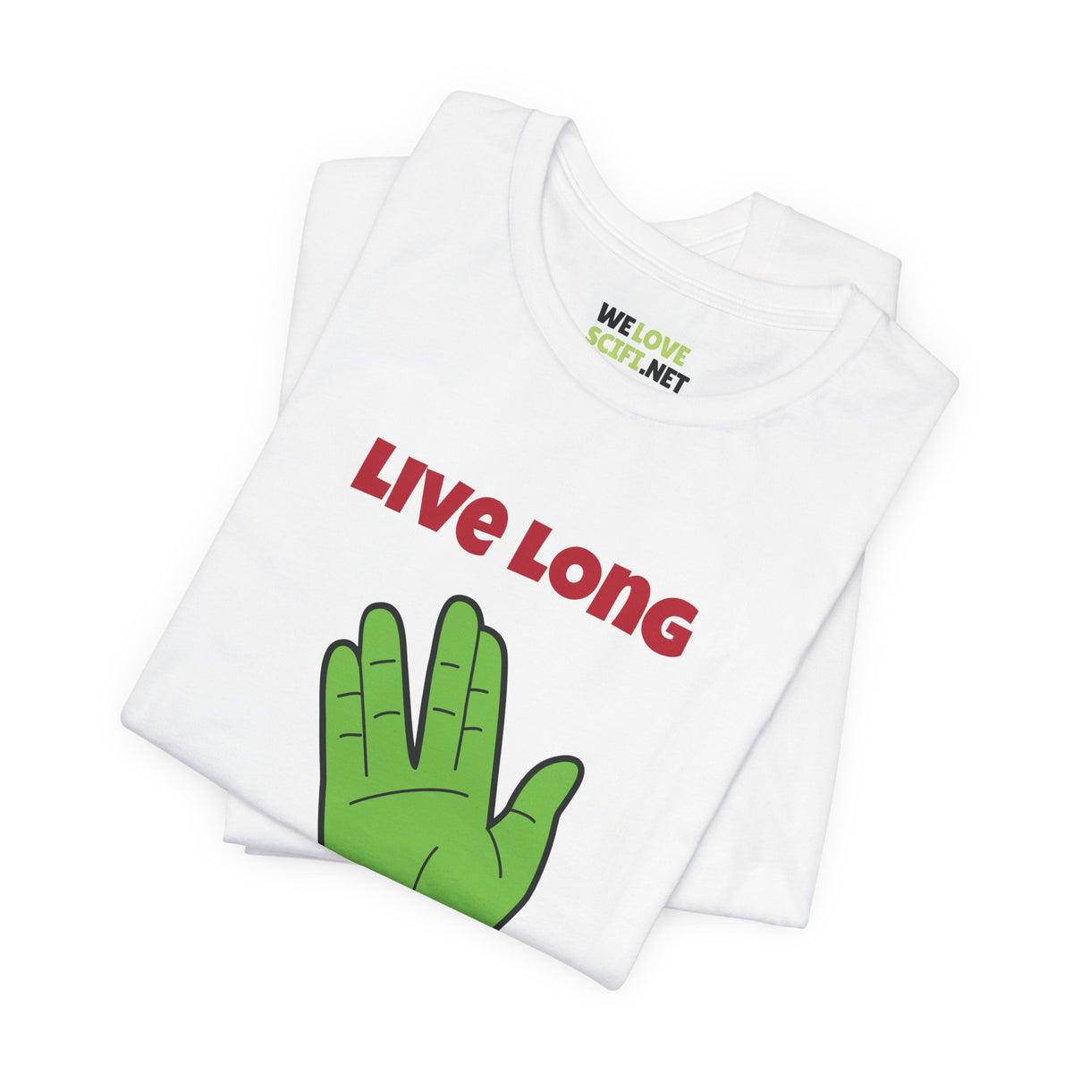 Live Long And Be Merry Funny Spock Christmas Unisex Tee-welovescifi.net