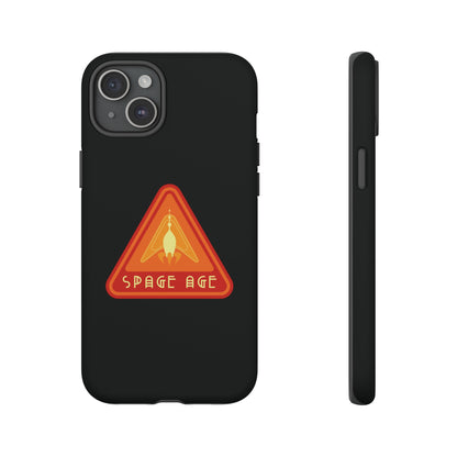 Space Age Retro Sci-Fi Tough iPhone Mobile Cases