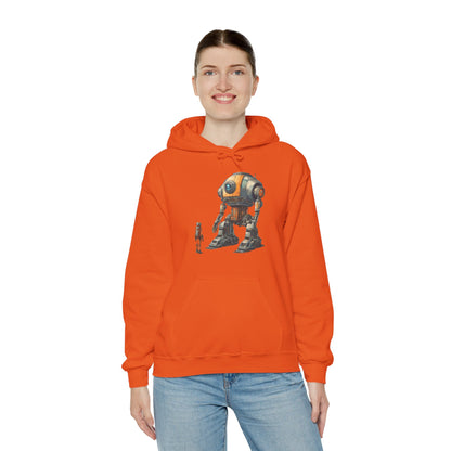 Robot Spaceart Hoodie - Sci-Fi Look at Me Hoodie WeLoveSciFi