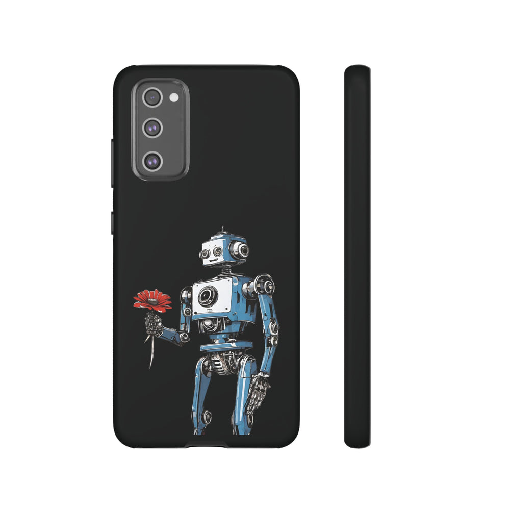 You Never Bring Me Flowers Robot SpaceArt Tough Samsung Galaxy Mobile Cases-welovescifi.net