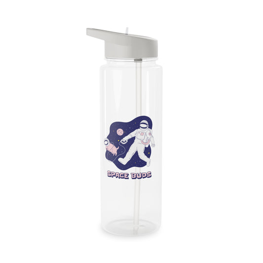 Space Buds Dog and Astronaut Tritan Water Bottle