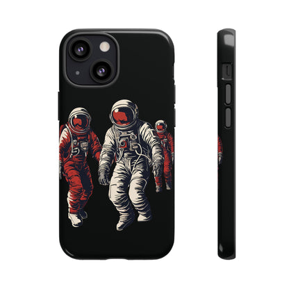 Astronauts In Red Tough iPhone Mobile Cases-welovescifi.net