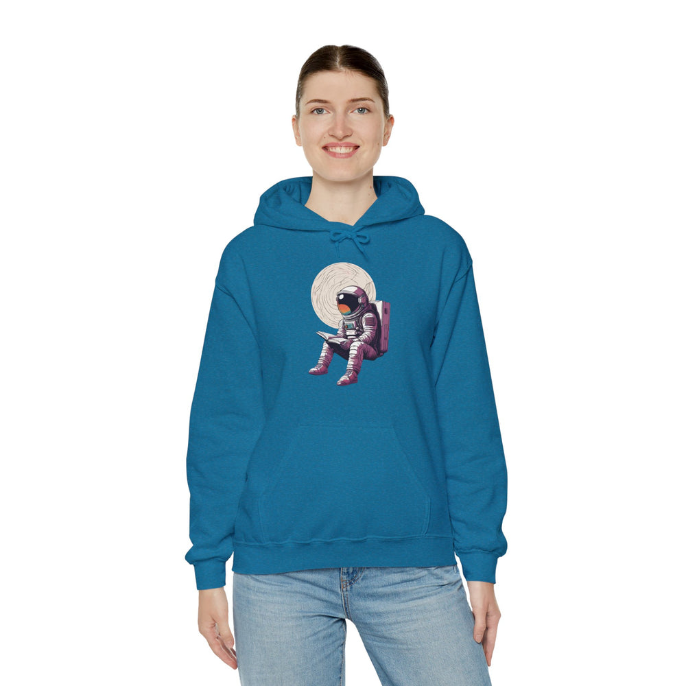 Astronaut Space Art Hoodie | Read That Book Sci-Fi Apparel