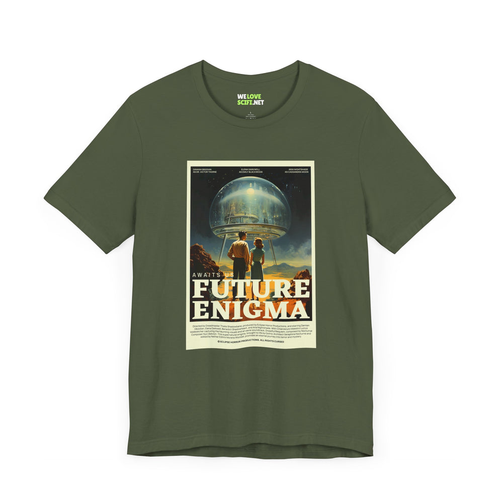 Future Enigma Retro SciFi T-Shirt-welovescifi.net