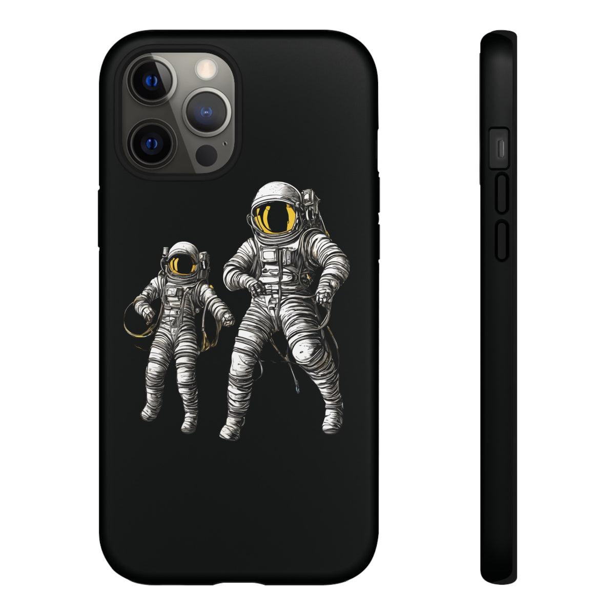 Astronauts Floating Tough iPhone Mobile Cases-welovescifi