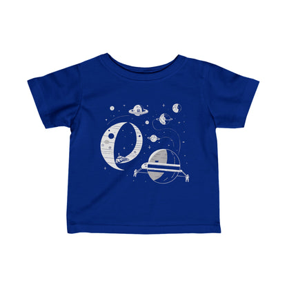 tee-Spacestation No13 Infant Sci-Fi Fine Jersey Tee