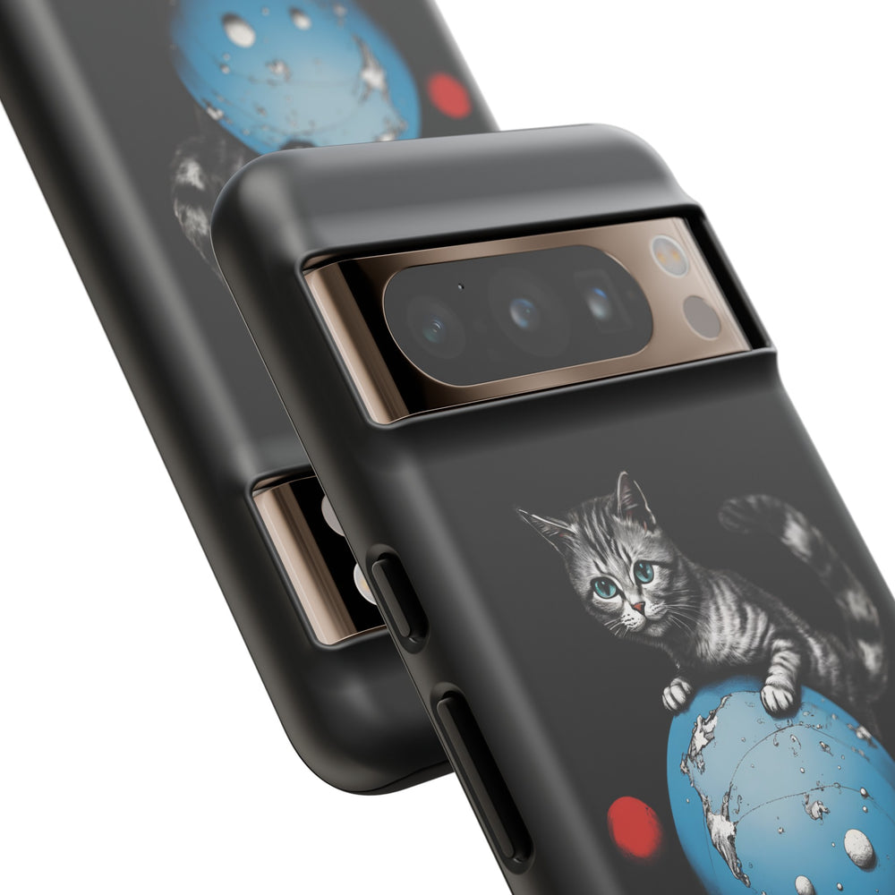 Spaceplayer Cat 3 Tough Google Pixel Mobile Cases