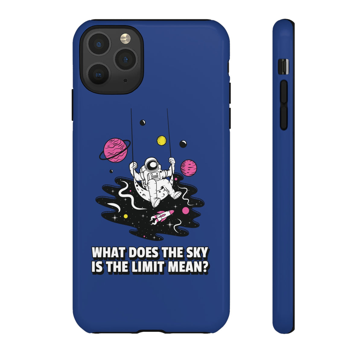 Astronaut iPhone Case Sky Is the Limit Sci-Fi Mobile Cover